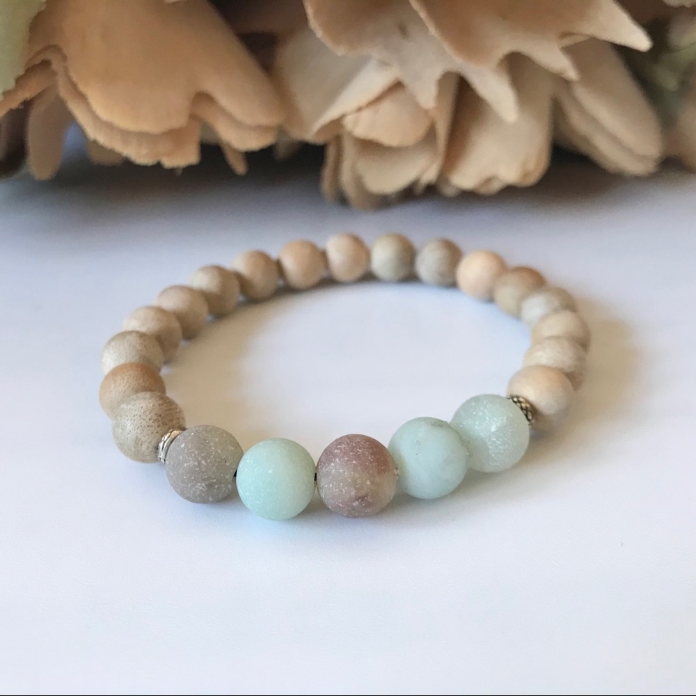 Beaded Bracelet Stretch Chakra Bracelet Sa…